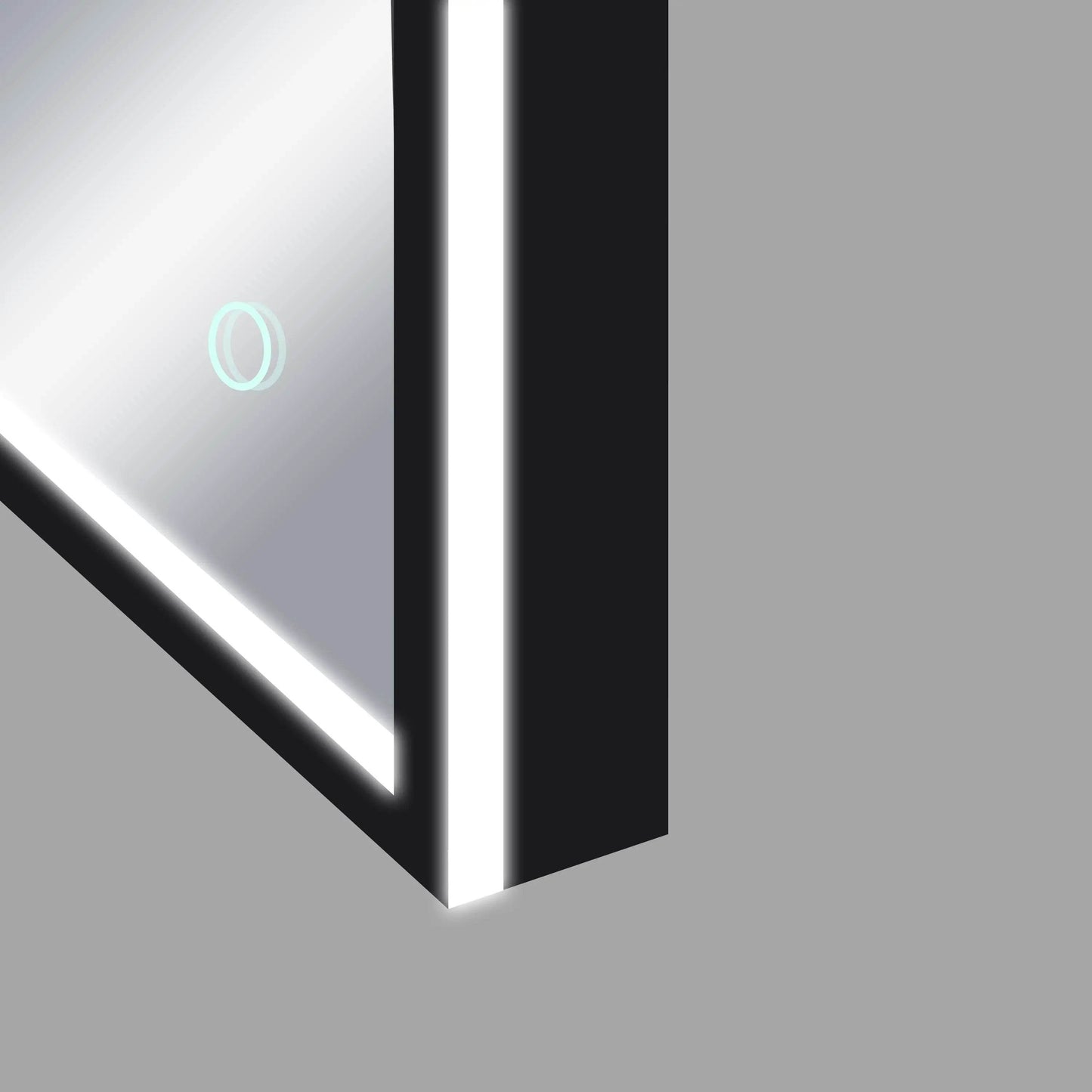 LEO Front & Backlit LED Lighted Mirror with Dimmer & Defogger - Available in 2 Sizes