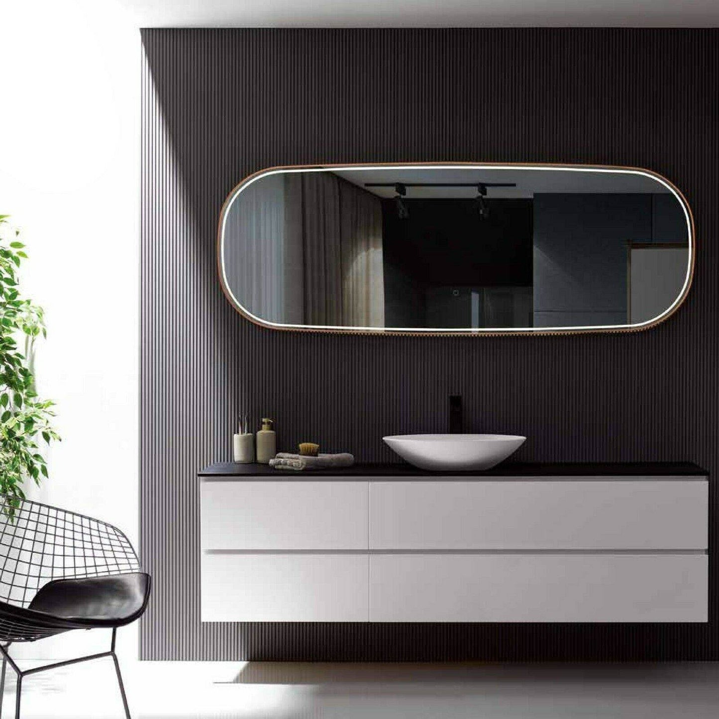 Highwood 63"H x 25.6"W LED Mirror