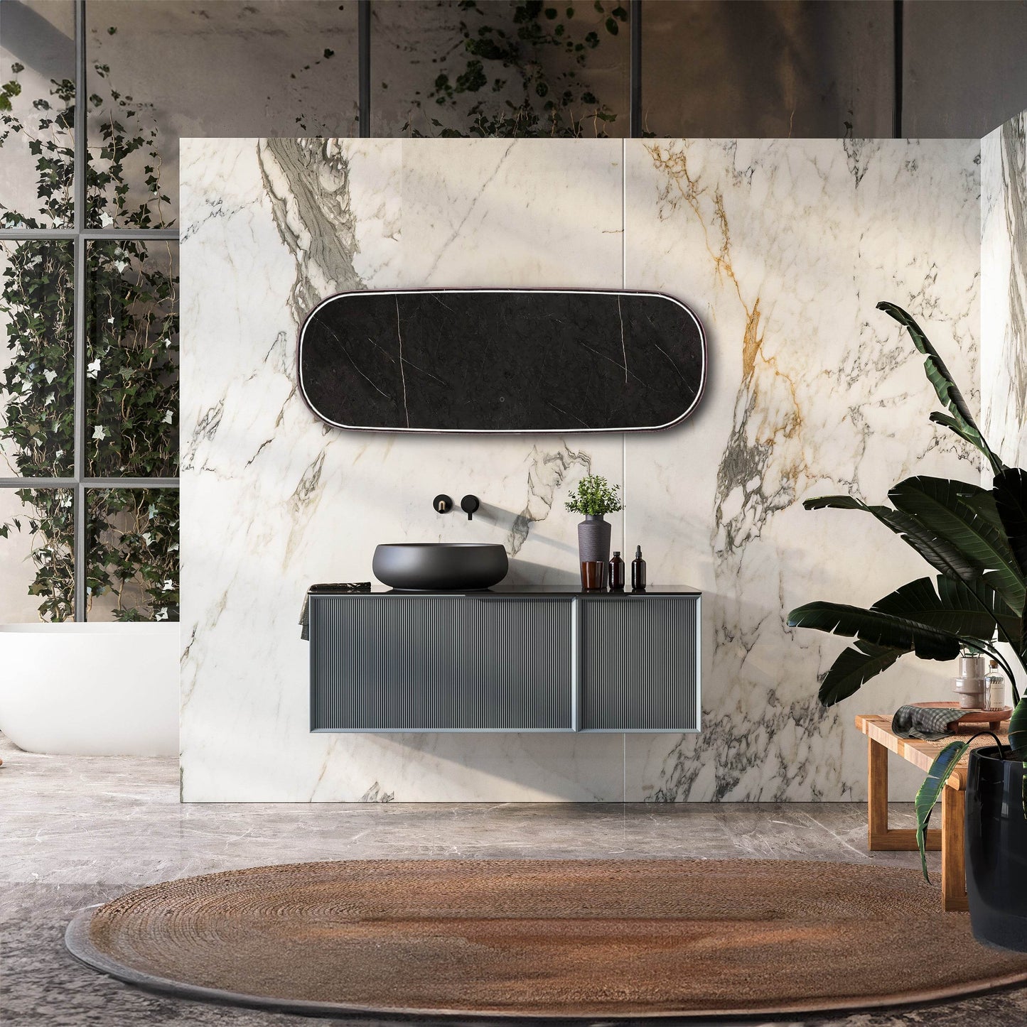 Highwood 63"H x 25.6"W LED Mirror