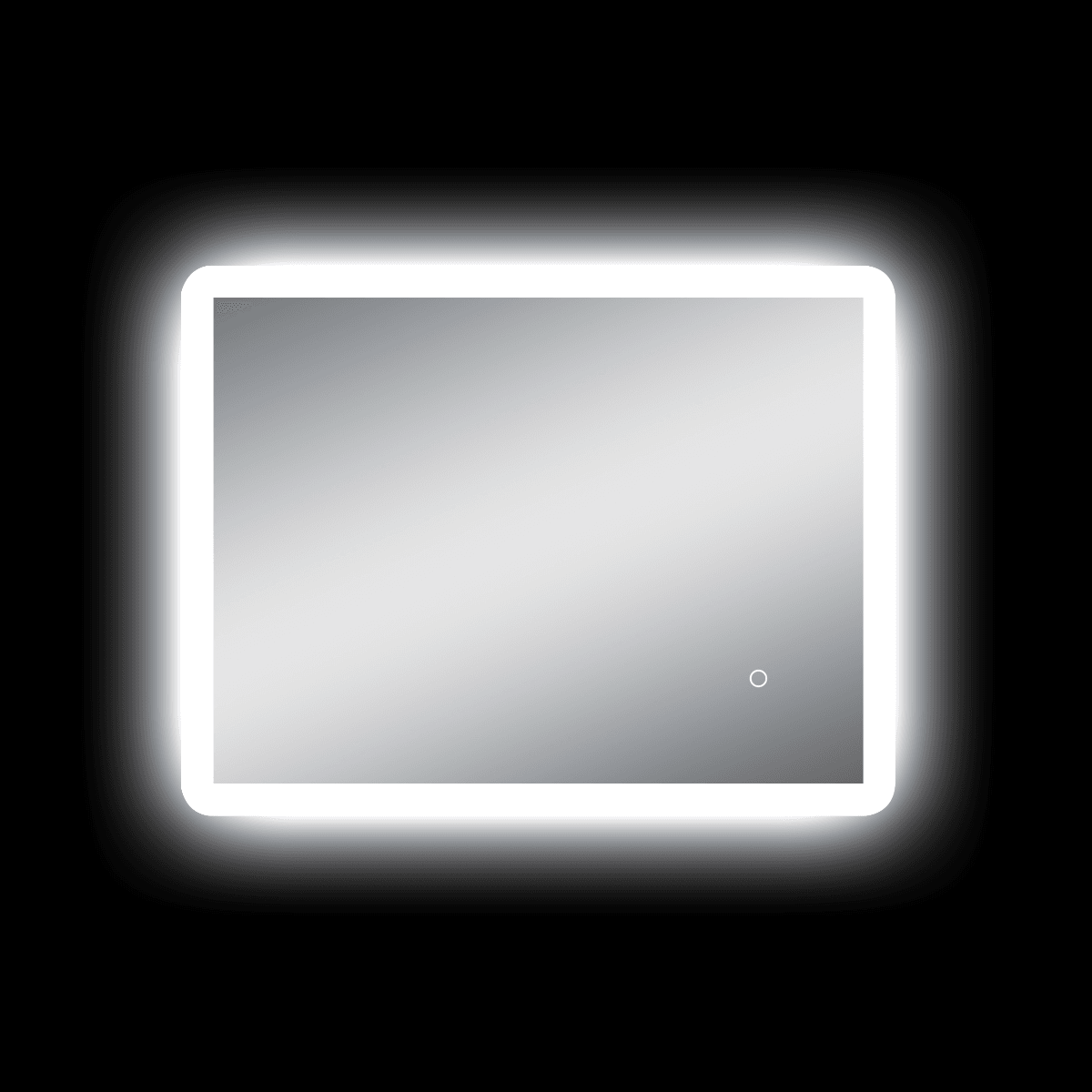 Pilsen LED Mirror with Integrated Dimmer and Defogger - Available in 4 Sizes
