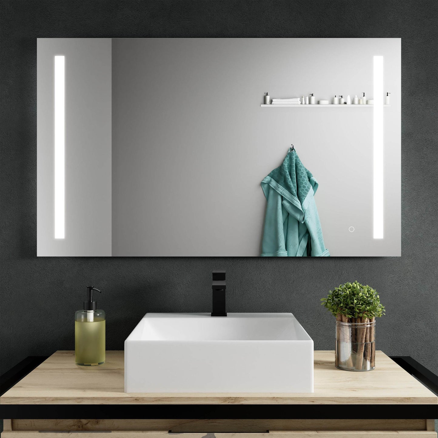Treviso LED Mirror with Dimmer and Defogger - Available in 4 Sizes