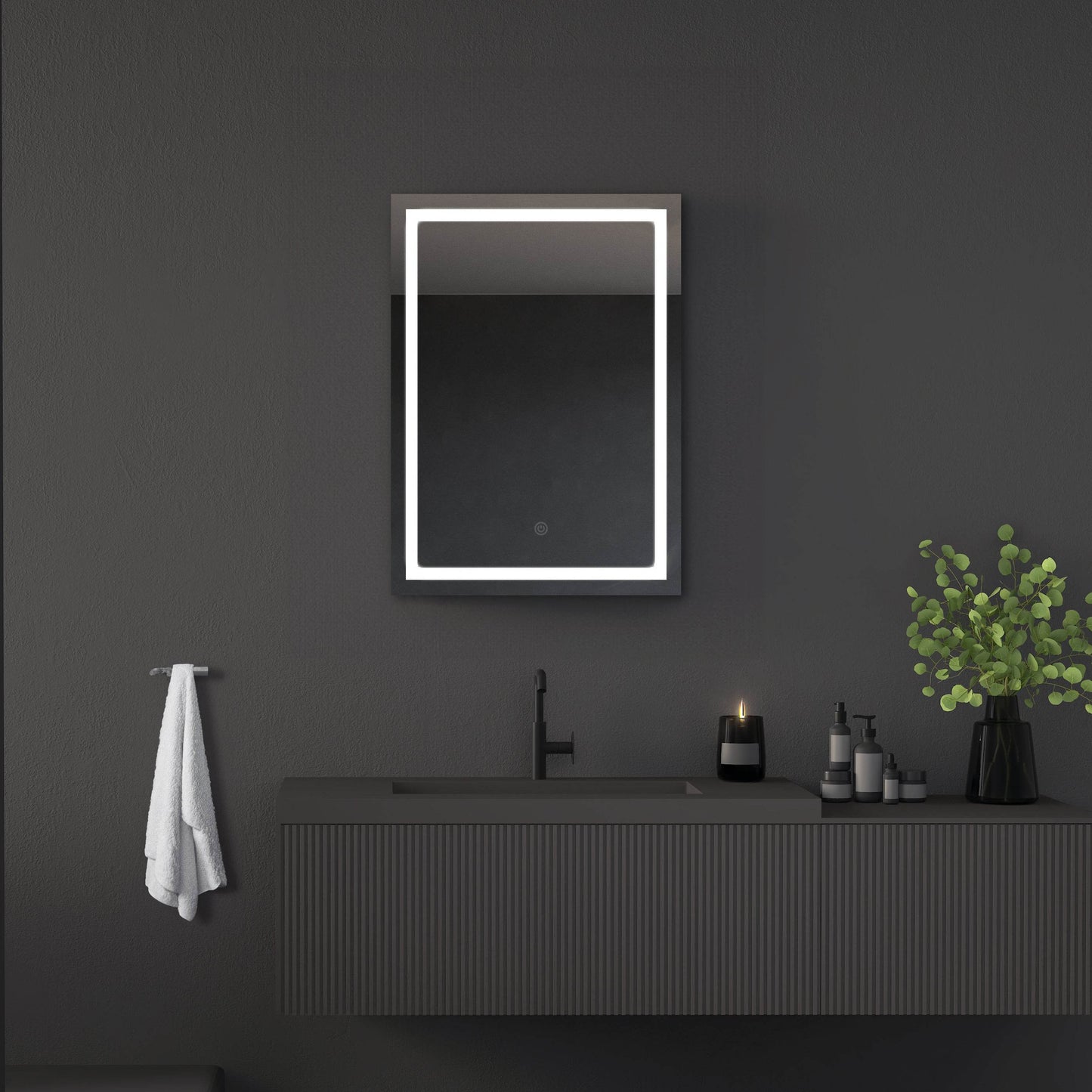 Riga LED Mirror w/ Dimmer & Defogger - Available in 4 Sizes