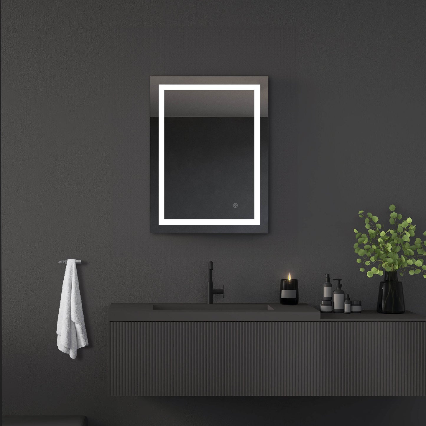 Riga LED Mirror w/ Dimmer & Defogger - Available in 4 Sizes