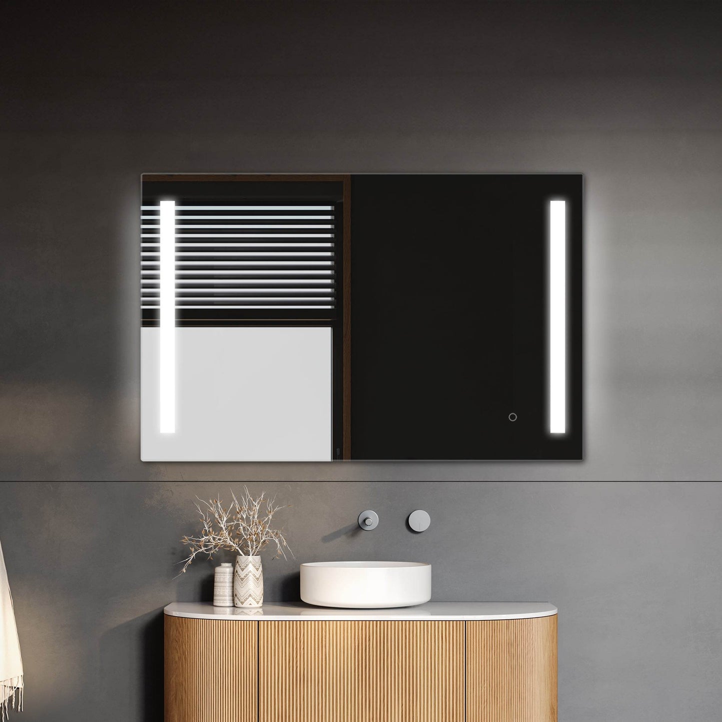 Treviso LED Mirror with Dimmer and Defogger - Available in 4 Sizes
