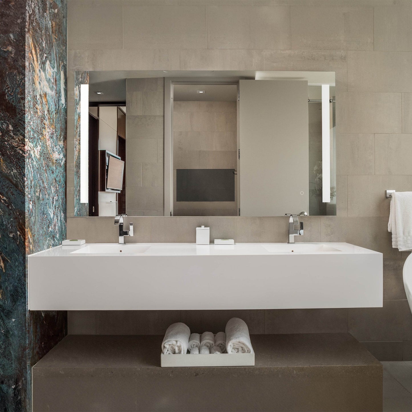 Treviso LED Mirror with Dimmer and Defogger - Available in 4 Sizes