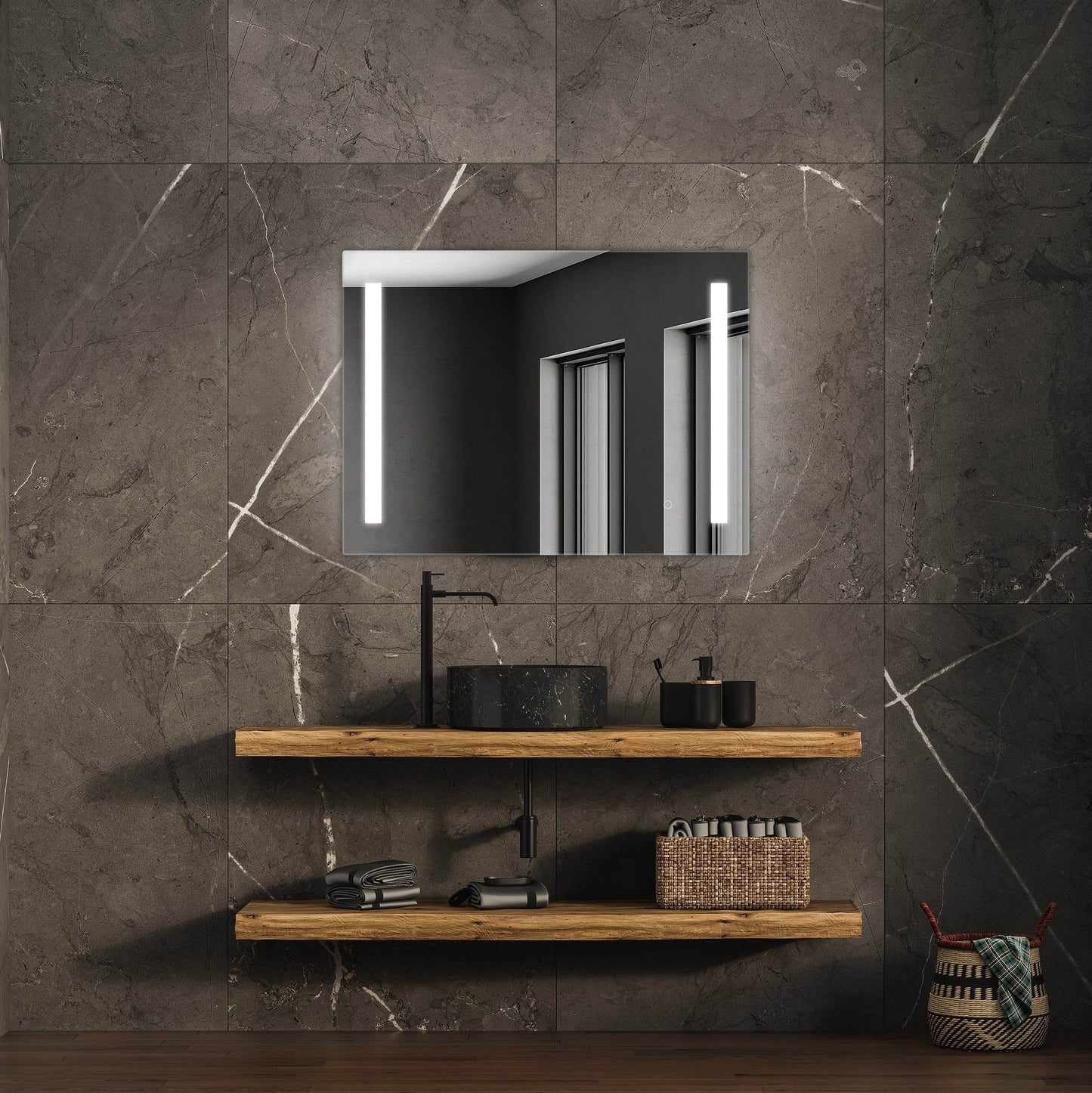 Treviso LED Mirror with Dimmer and Defogger - Available in 4 Sizes