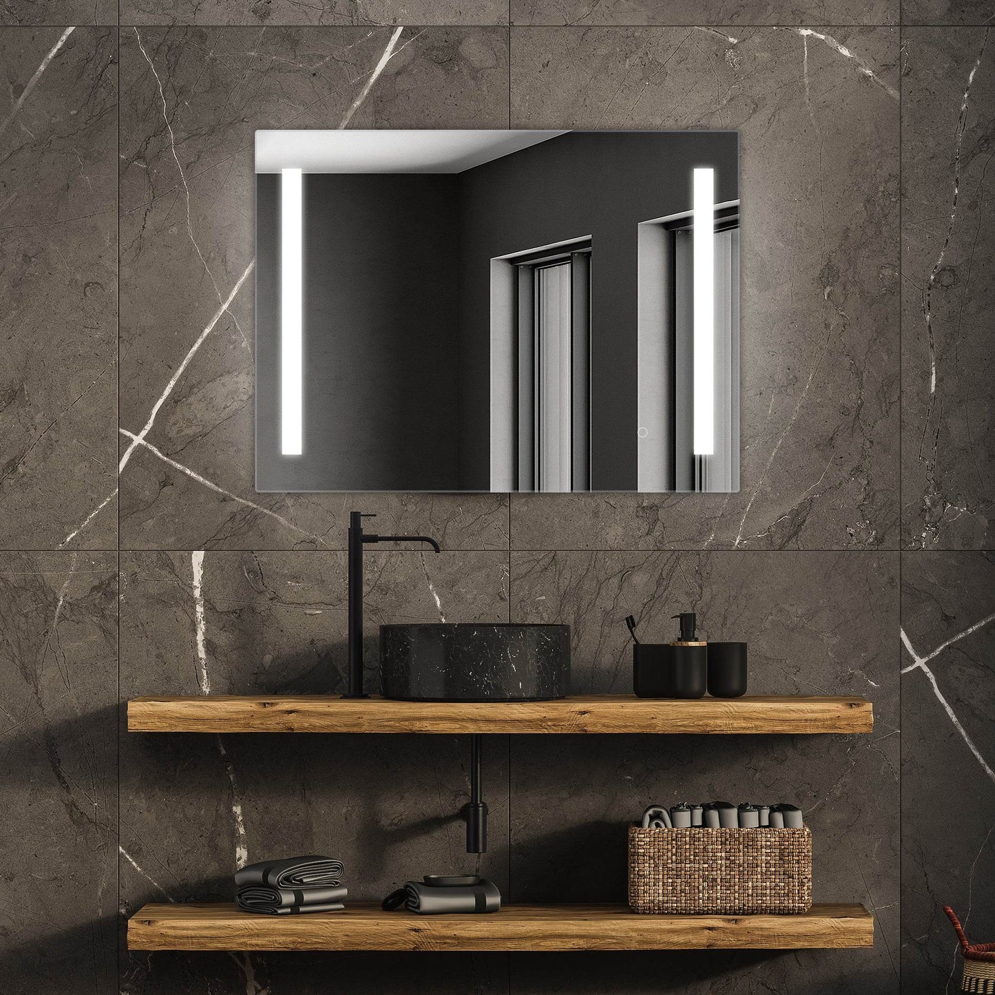 Treviso LED Mirror with Dimmer and Defogger - Available in 4 Sizes
