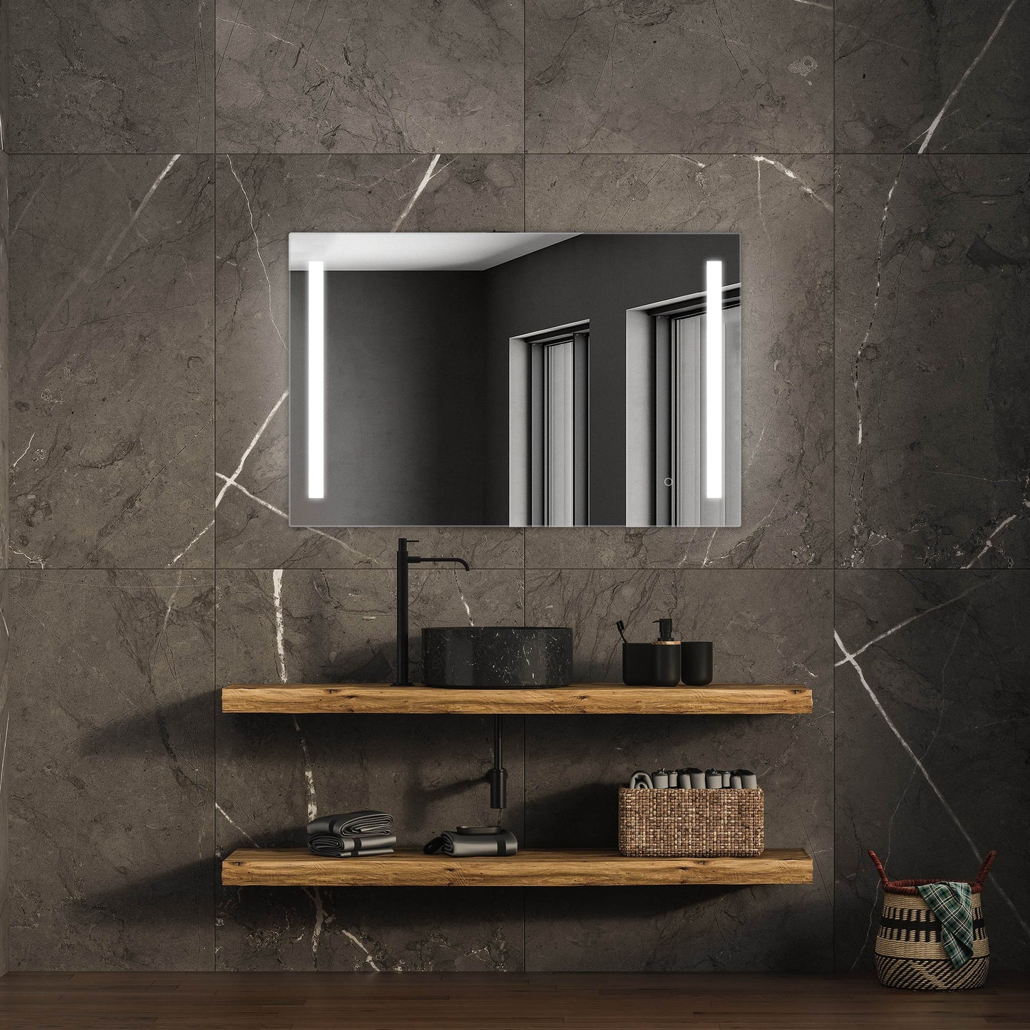 Treviso LED Mirror with Dimmer and Defogger - Available in 4 Sizes